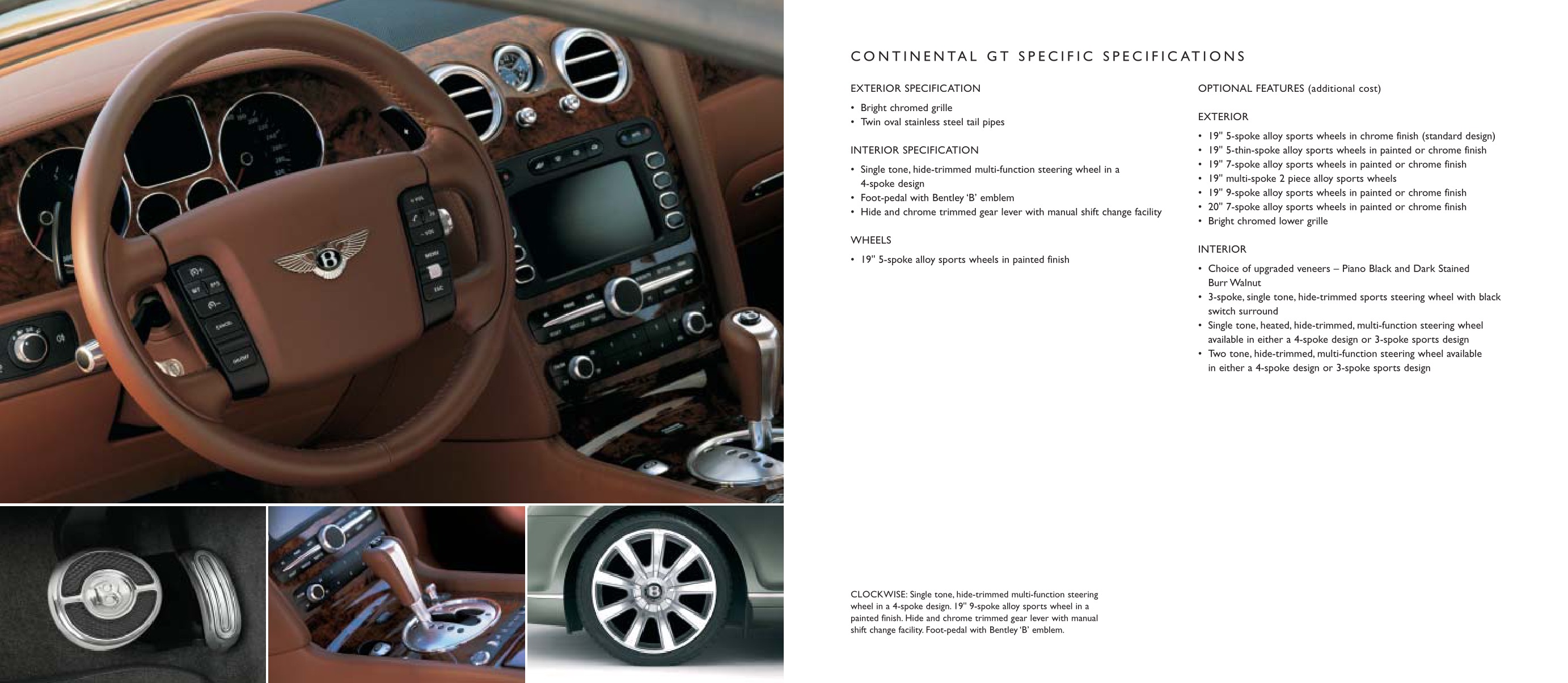 2008 Bentley Continental GT Brochure Page 16